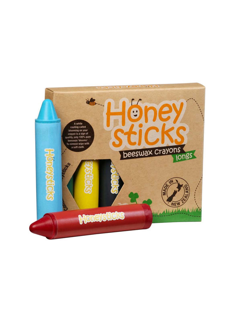 Honeysticks Long Crayons made from natural ingredients