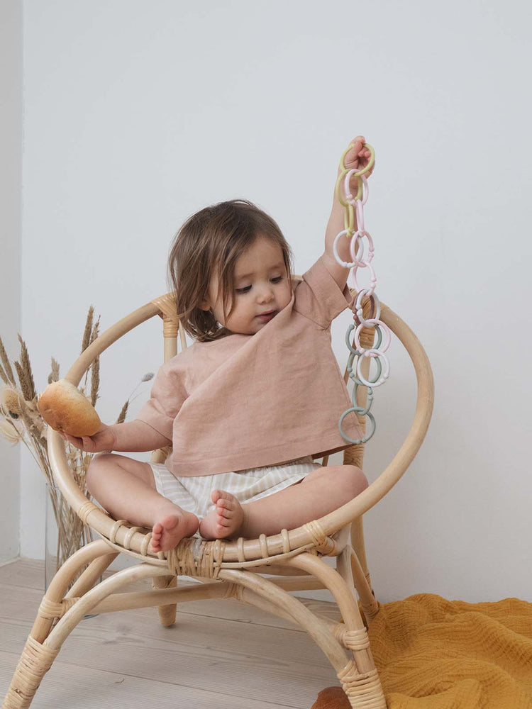 BIBS Loops Blush Little Bambinos NZ