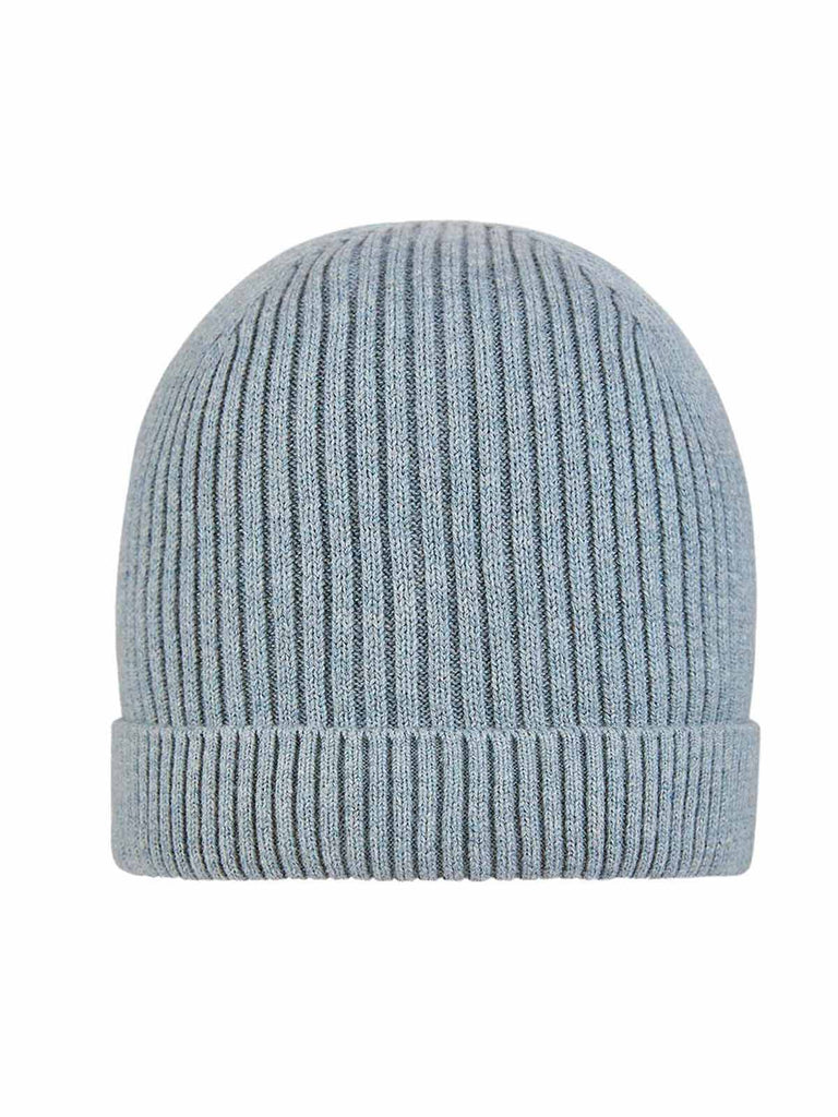 Toshi organic cotton fine rib beanie for babies and boys