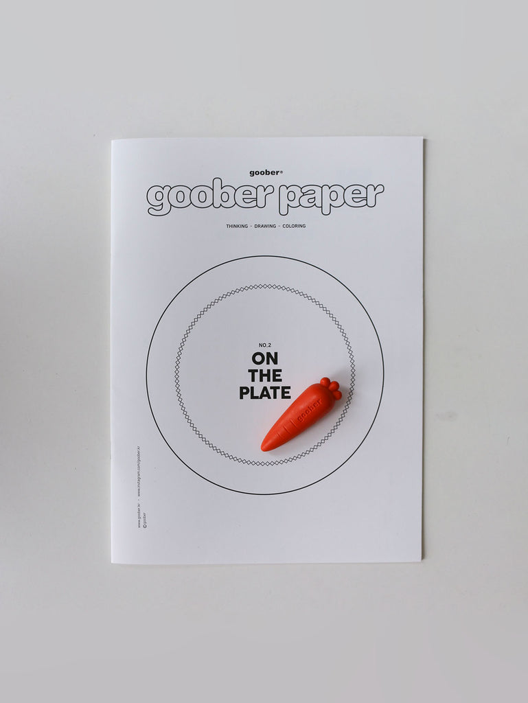 Goober Colouring Book On The Plate