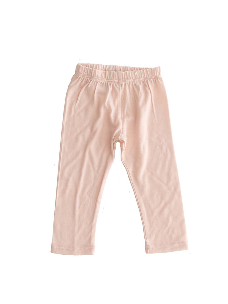 Wilderling baby merino pants. pink merino baby leggings. made in new zealand