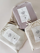 Susukoshi organic bassinet sheet pale lilac