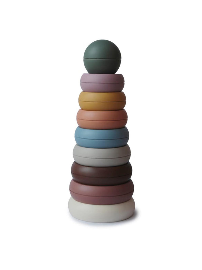 Mushie Stacking Tower Rustic