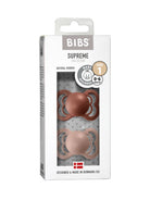 BIBS Supreme Pacifer Natural Rubber Latex Woodchuck and Blush