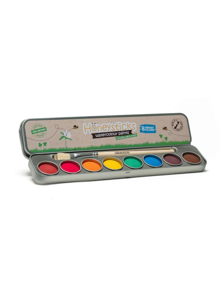 Honeysticks Watercolour Paints for children. Made from natural ingredients